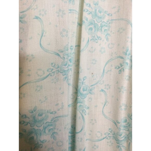 Vintage Dreamcoats Women's Nightgown Housecoat Set Floral Print Lace Detail Sz M - Picture 7 of 16